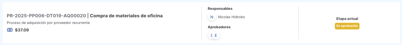 detalle orden de compra