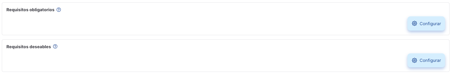 otras configuraciones