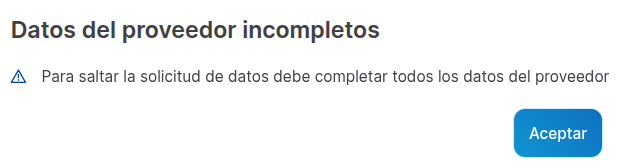 datos incompletos