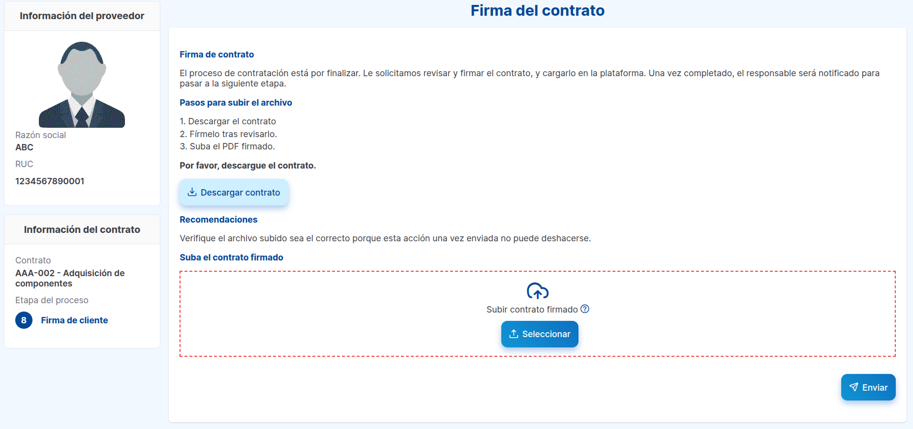 vista subir firma delegado