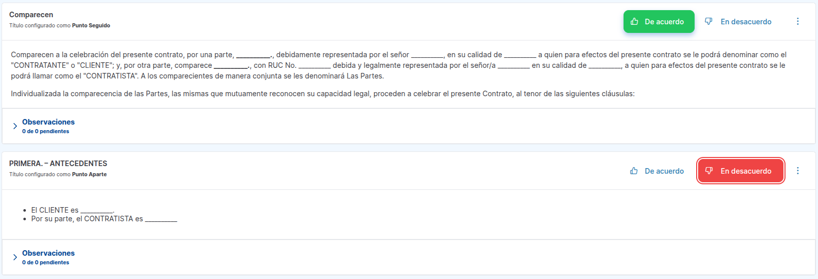 botones revision legal