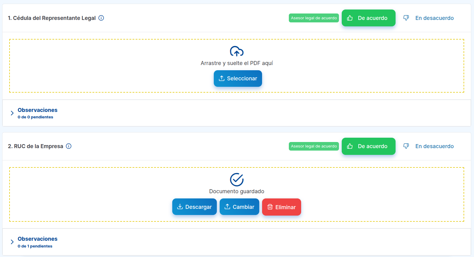administrar archivos